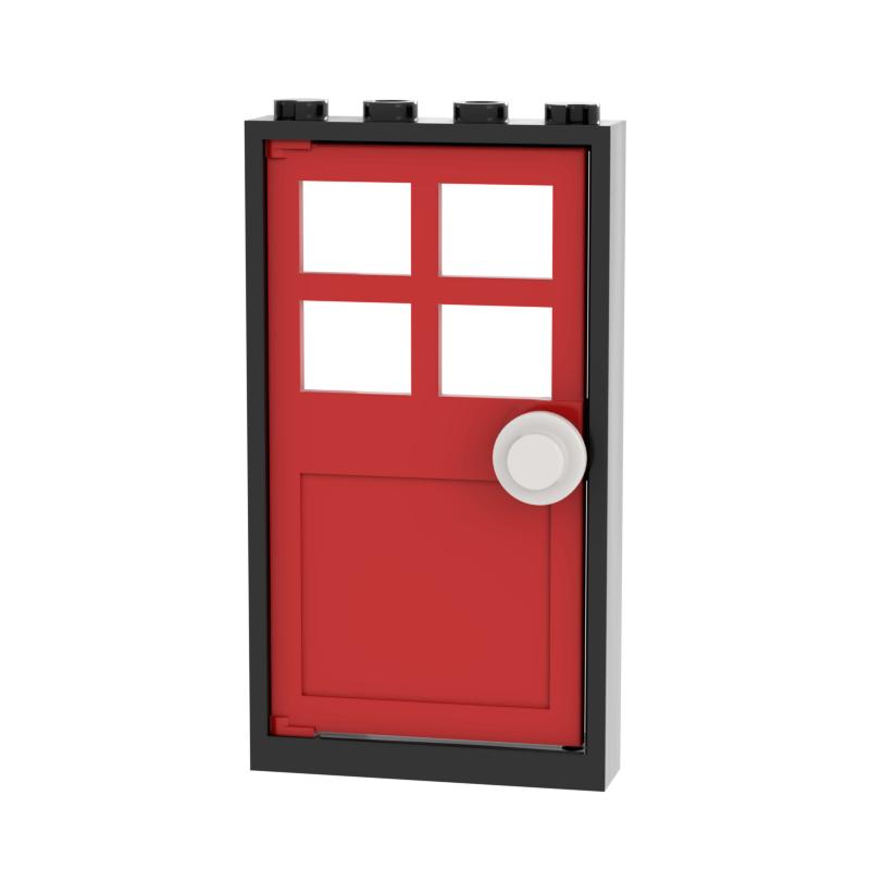 Tür Fenster Bausteine Kompatibel Große Marke Kinderspielzeug 60596 60623 6141 Frühes Lernen MOC Bildung Geschenke