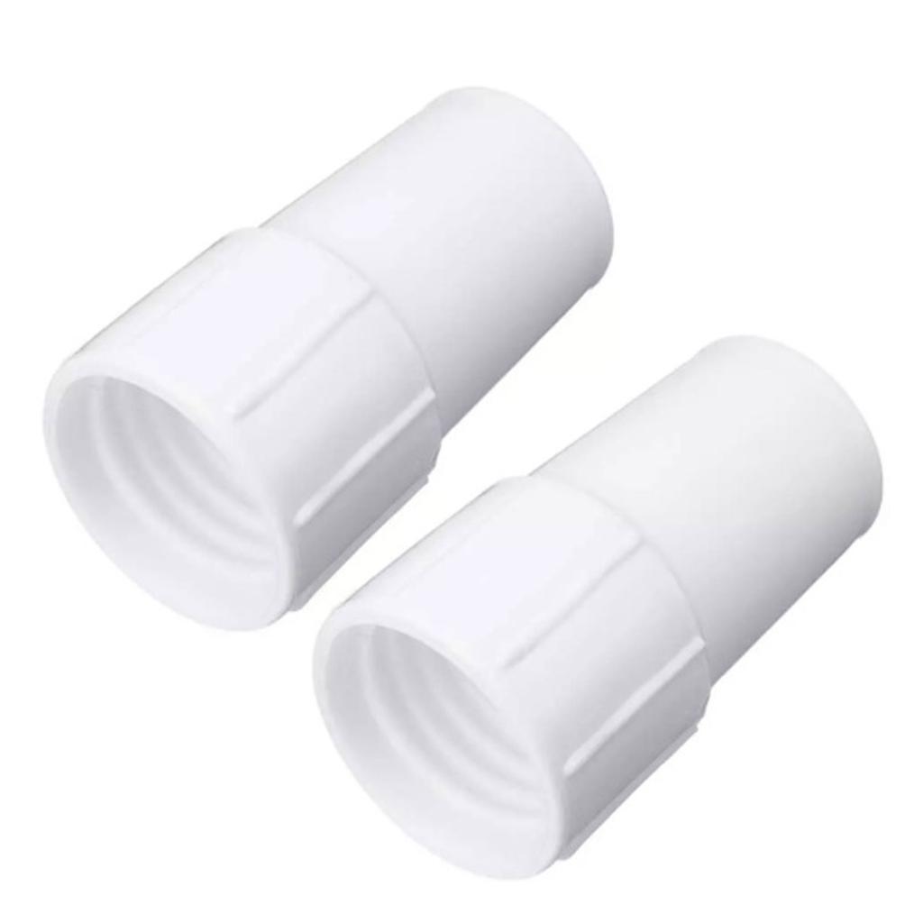 Swimming Pool Hose End Cuff Plastic Pool Hose Connector 38mm Swimming Pool Vacuum Hose End Fitting for Pool Cleaners