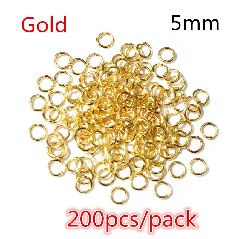50-200pcs DIY Jewelry Making Accessories Findings Earring Hooks/Jump Rings/Lobster Clasps Craft Jewelry Findings