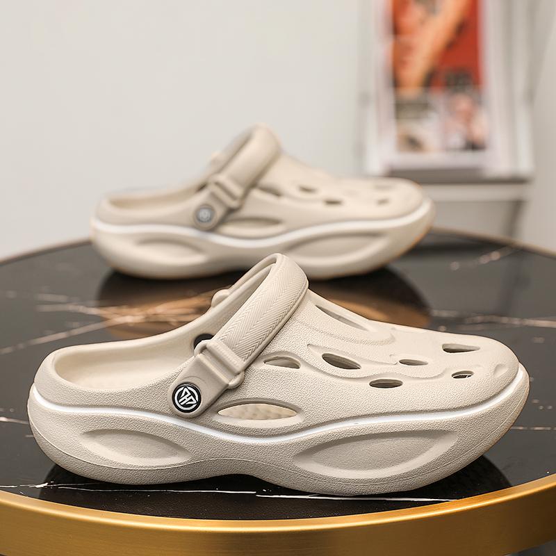 Pánské boty, pantofle, pánské zahradní ploché sandály, sandály na platformě, pánské letní sandály 2024, pánské tenisky, venkovní žabky, domácí dřeváky