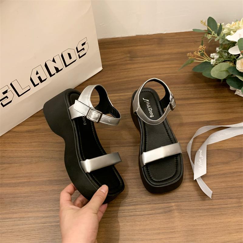 Women's Slippers Waterproof Non-Slip Thick Sole Wear-Resistant Thick Sole Wear-Resistant Soft Sole Comfortable Sandals