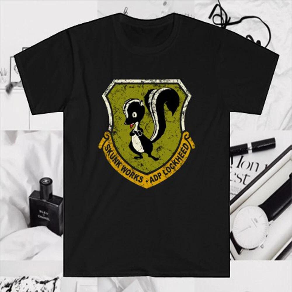 Lockheed Martin Skunk Works Men s Black Size S to 5XL 4XL