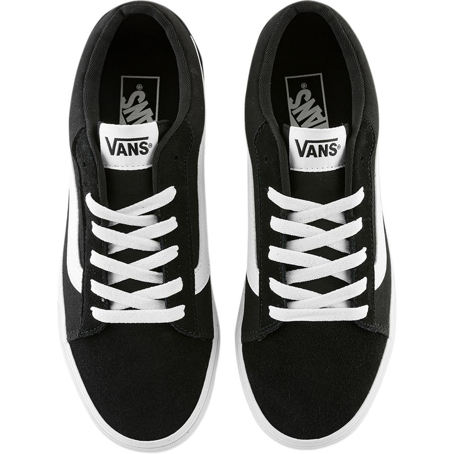 Vans Vero LS Active Bequeme Weiche Rutschfeste Abriebfeste Atmungsaktive Low-Top Skate Schuhe Herren Sneaker Schwarz VN000Y7HBA2