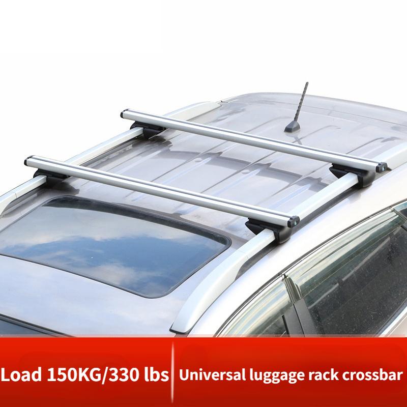 Barre Portapacchi Universali 135CM Barre Trasversali 150 330LBS Per Auto Con Barre Laterali Funzionano Con Portapacchi Kayak Cargo Sci