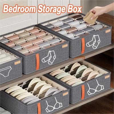 Socks Organizer Underwear Bra Storage Box Cabinet Drawer Organizer For Clothes Ties Wardrobe Clothes Organizer Cabinet Separator