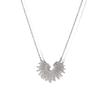 Sunflower Series 18K Gold Plated Necklace - European & American Style, Titanium Steel Clavicle Chain for Women