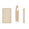 Wooden Hand-Knitting Kit Lightweight Yarn Weaving Tools Mini Loom Machine  Weaving Lover