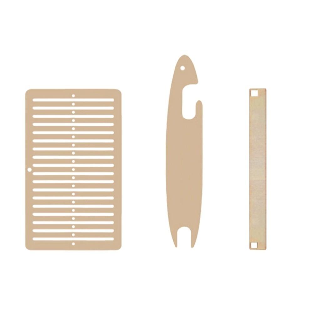 Wooden Hand-Knitting Kit Lightweight Yarn Weaving Tools Mini Loom Machine  Weaving Lover