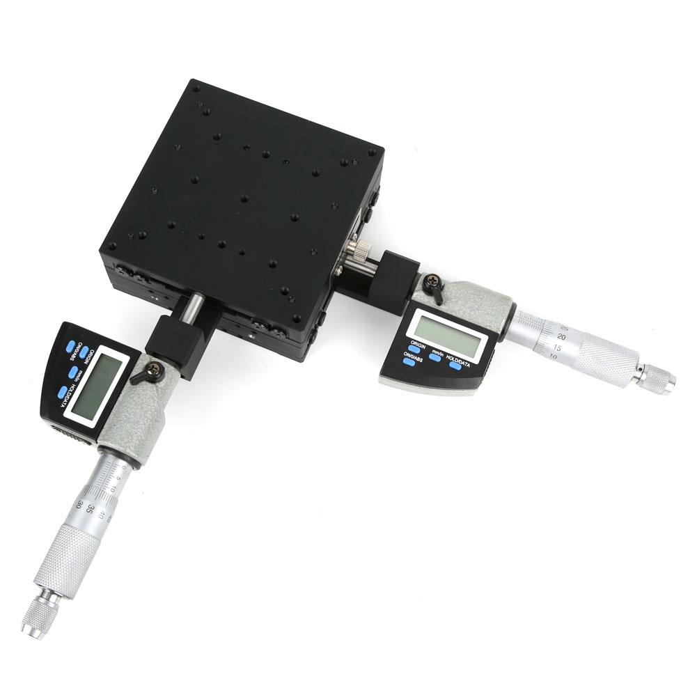 SEMXY100 AC xY Axis 0.002mm Precision Digital Micrometer Fine Tuning Platform Cross Slide
