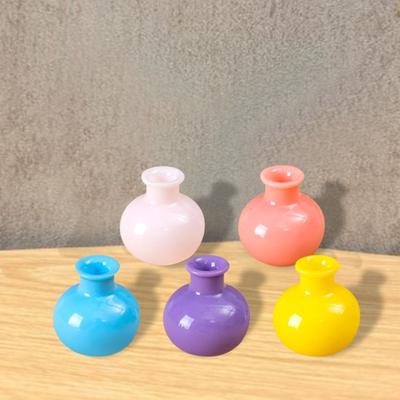 Simulation Color Decoration Vase DIY Small Vase New Miniature Figurines