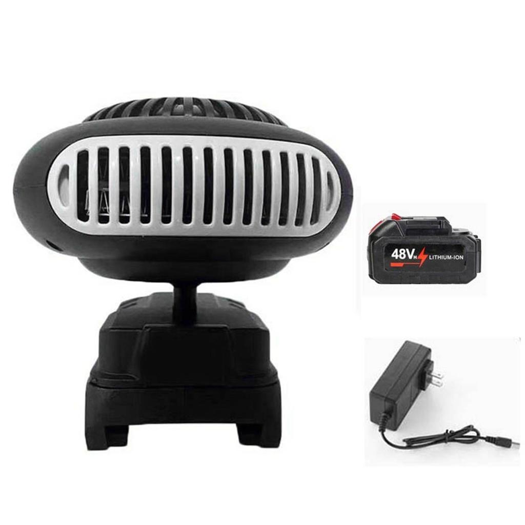 Car Heater Fan Portable Defrosting and Defogging Heater for Workshop Office Dormitory 3000mAh Battery