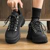 Fashion Sneakers Men's Spring and Autumn Outdoor Hiking Shoes Retro Workwear Shoe Thick Soled Height Increasing Sports Leisure Shoes Men