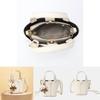 Chic Minimalist Pu Material Bucket Bag Spacious And Trendy Tote Bag For Everyday Use