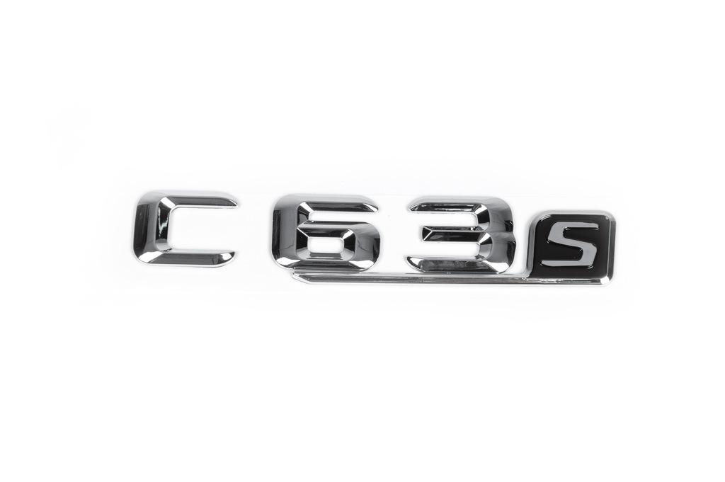 Надпись C63 для Mercedes C-сlass W205 2014-2021 гг