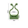 1-50Pcs Plant Climbing Wall Clip Acrylic Sticker Self-adhesive Hook Plant Vine Traction Fixator Indoor and Outdoor Decoration