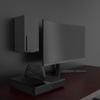 Anti-Scratch Game Rack for  Series X Console Wall Mount Includes Dry Wall Screws Anchors Wall Holder