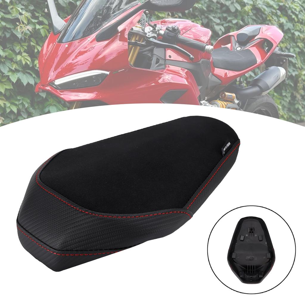 Rear Seat Passenger Cushion Flat Pu Fit Red2 For Du Panigale V2 2025-2026