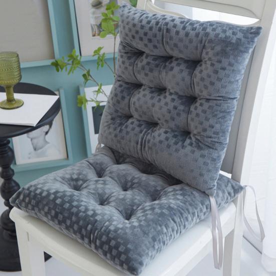 Seat Cushion Soft Comfortable Chair Seat Pad Long-lasting Wear-resistant Square Seat Pad for Home Office