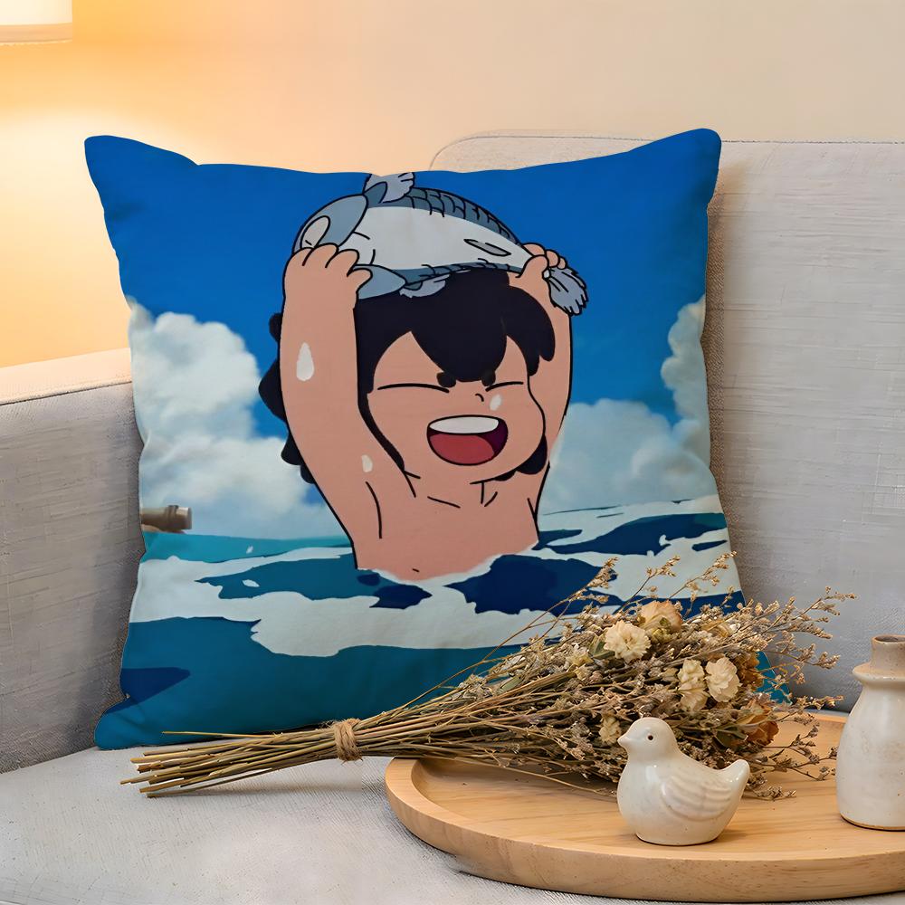Cushion Cover  Linen  SkinFriendly Soft Decorative Case For Sofa Home Decor Kwaii Anime The Legend Of Hei Pillow cover
