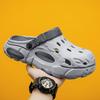 New Summertime Mens Clogs Sandal Shoes Man Home Garden Shoes Lightweight Plush Comfort Men Slide Shoes Anti-Skid Soft Bottom Flip Flop Sandal Shoes