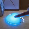 Heart Shaped Touch Sensor USB Charging And Motion Purse Light with Automatic LED Glow Mini Flashlight