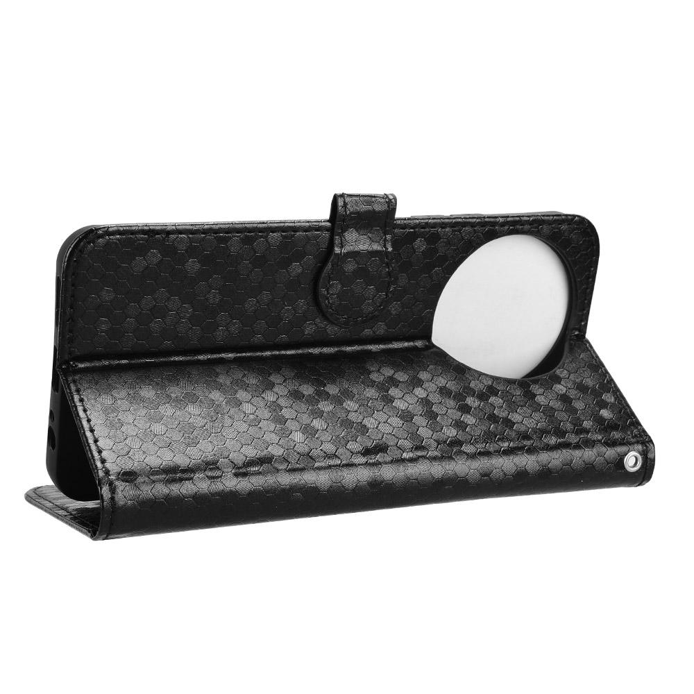 For TECNO Spark 30 Pro 4G Wallet Case Dot Pattern Imprint PU Leather Phone Cover