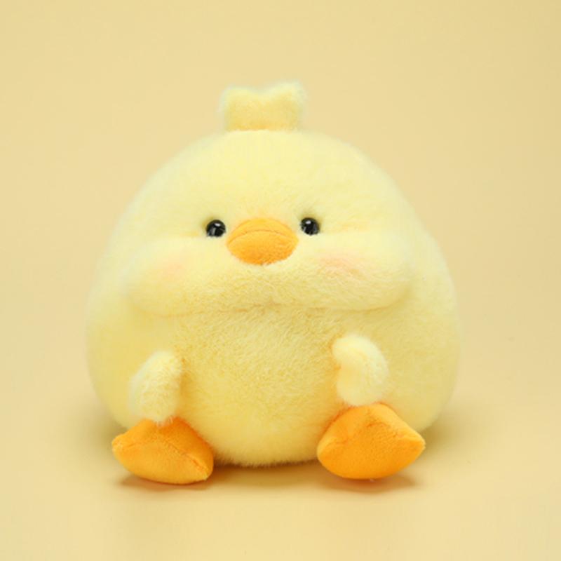 18cm Animaux Mignons Gais Jouet en Peluche Peluche Poussin Cochon Pingouin Dinosaure Ours Poupée Peluche Assise Cadeau Apaisant 18cm