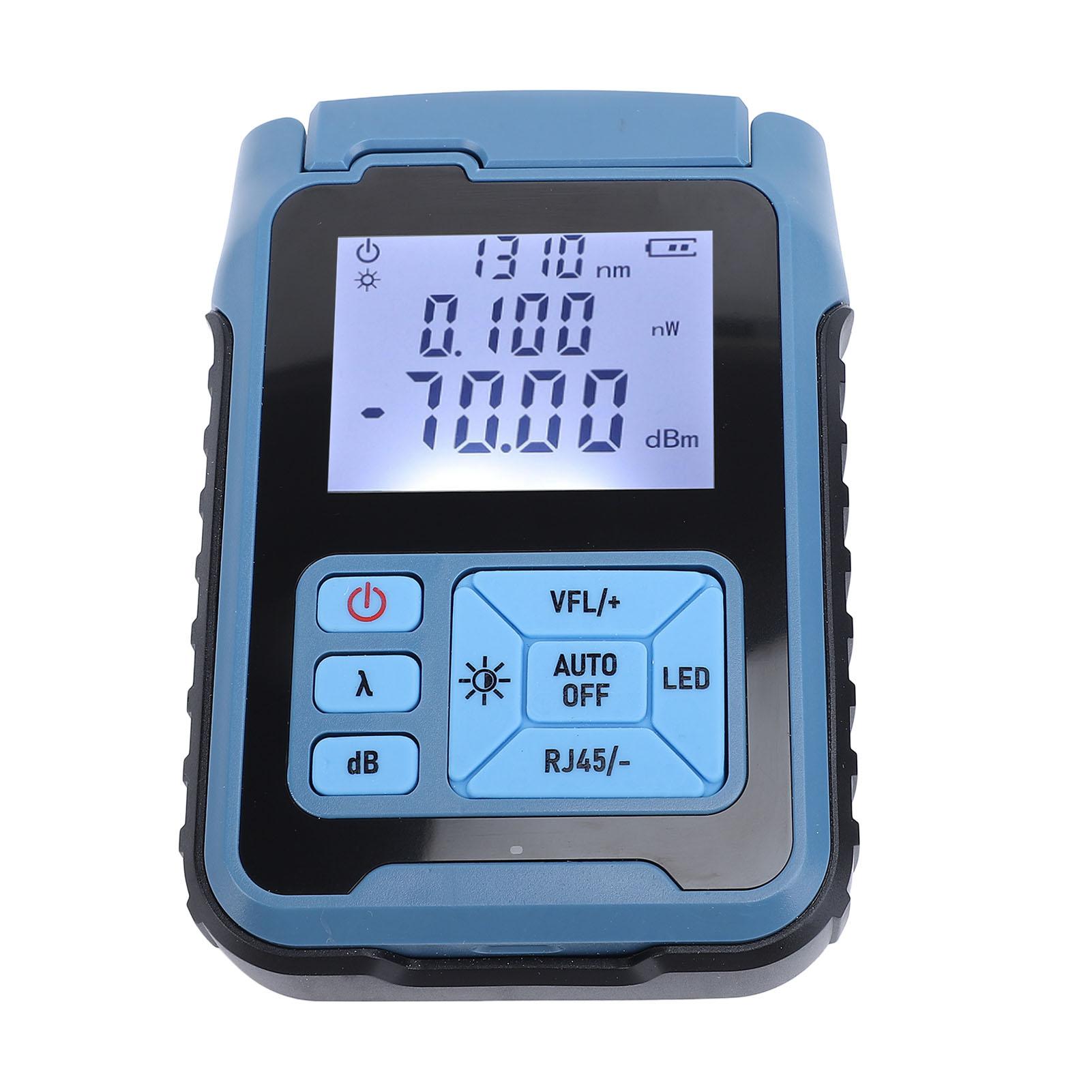 

Измеритель оптической мощности 5 мВт, перезаряжаемый, высокая точность, тестер красного света, затухание волоконно-оптического кабеля