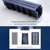Resin Linear U-Shape Drainage Channel with Polymer Cover