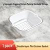Ruhan Double-Layer Kitchen Drain Basket