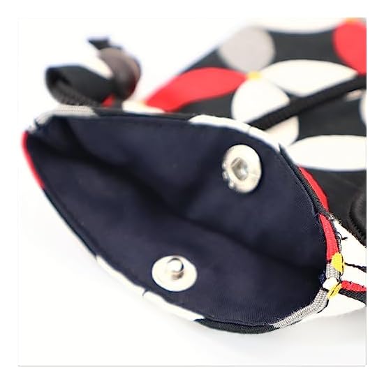 Maruzen Pochette Smartphone Accessory Pouch, Plum Blossom, Crimson Plum, Made in Japan, Pink, Approx