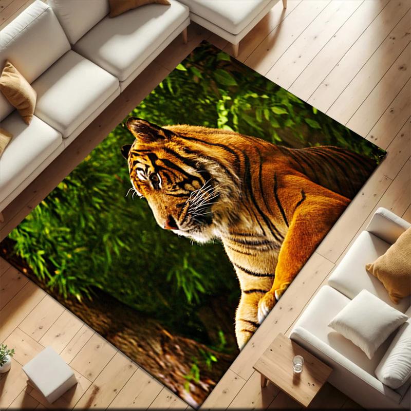 2026 New Style cartoon tiger Carpet Rug for Living Room Bedroom Home Sofa Decoration,Kids play Non-slip Floor Mat