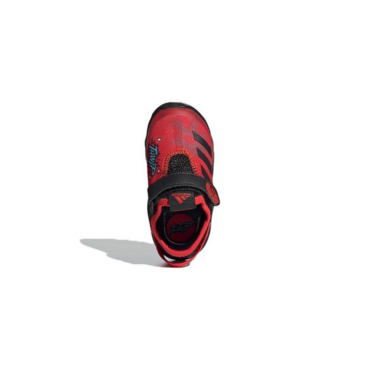 MARVEL X Adidas Activefle Breathable Mid Top Toddler Shoes Red Black Infant And Toddler FV4264