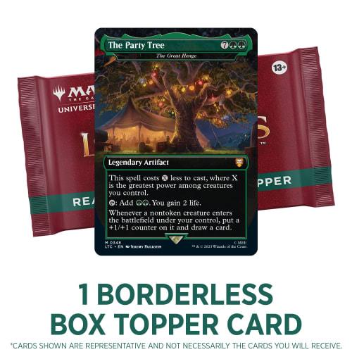 Magic: The Gathering Lord of the Rings: Middle-earth Legends Set Booster, English Version, 30 Packs, MTG Trading Cards, Wizards of the Coast, D1523000