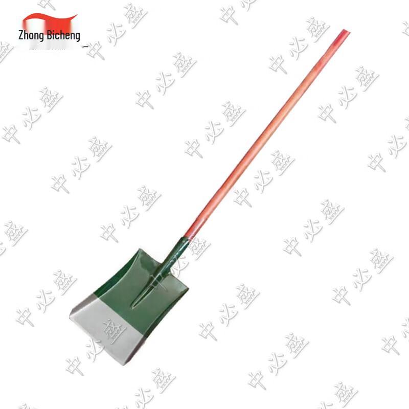 Zhongbisheng Heavy-Duty Wooden Handle Manganese Steel Shovel