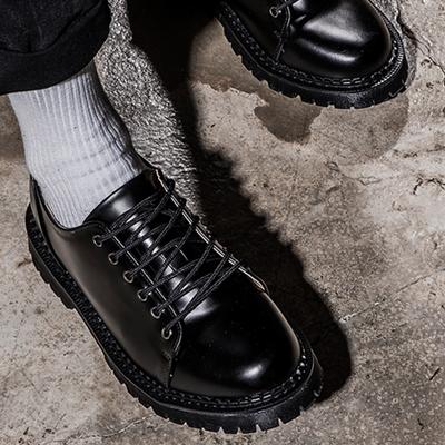 [BSQT BY CLASSY] 575 Manchester Welted 6-Hole Derby Shoes Lucy Black [Street] [Shipped from Korea] 100% Authentic