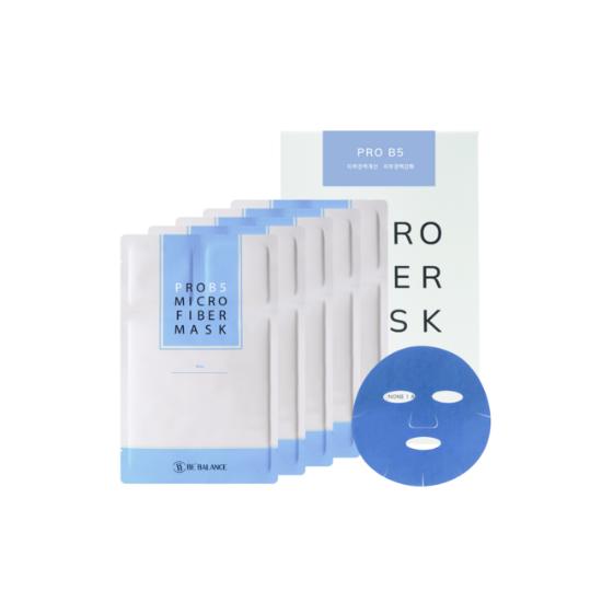BeBalance Microfiber Mask Pack 5 Sheets – Select Type (Salmon DA / Azulene / Idebenone / Pro B5 / Acara)