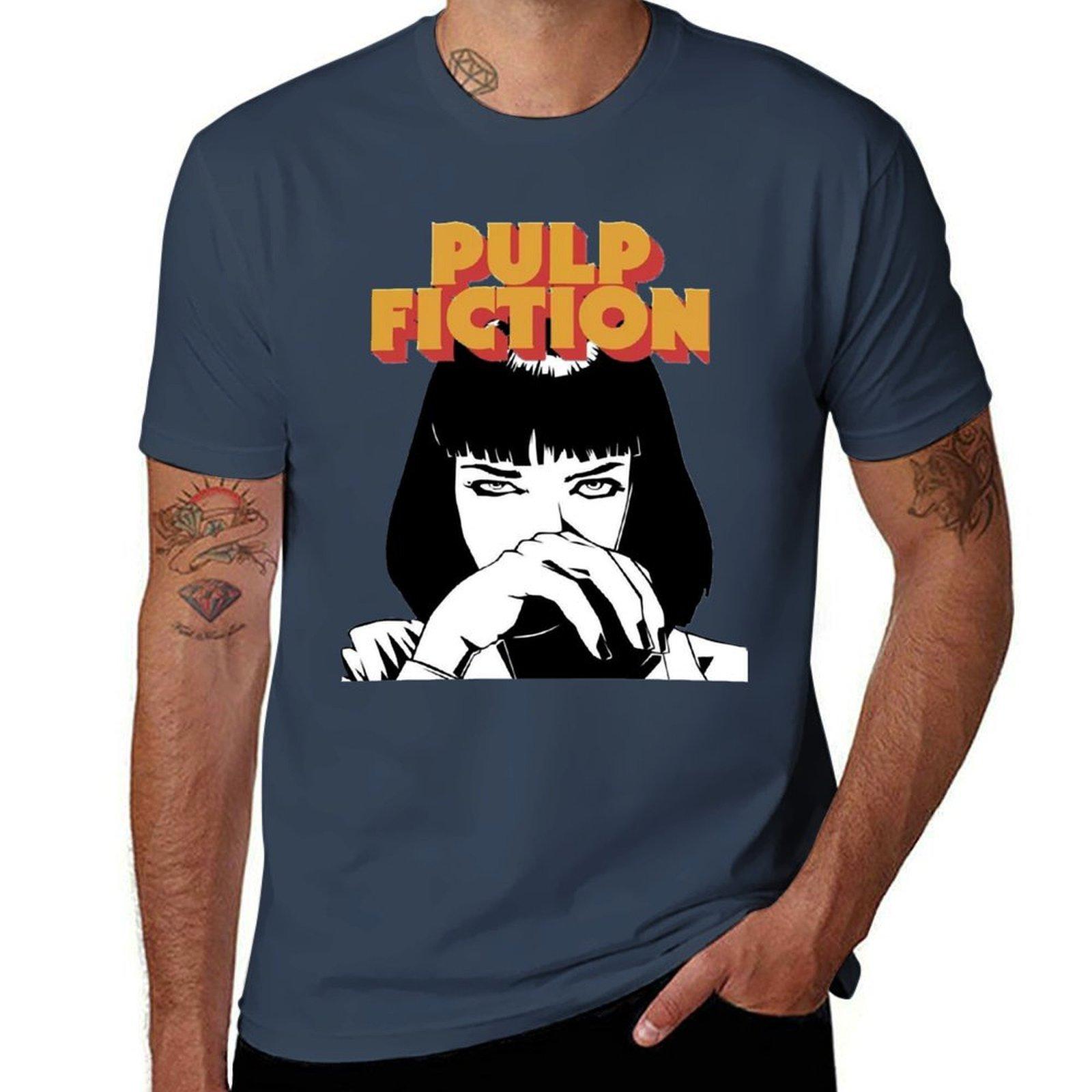 Pulps Tee Fictions TShirt Casual Everyday Short Sleeve TShirt S