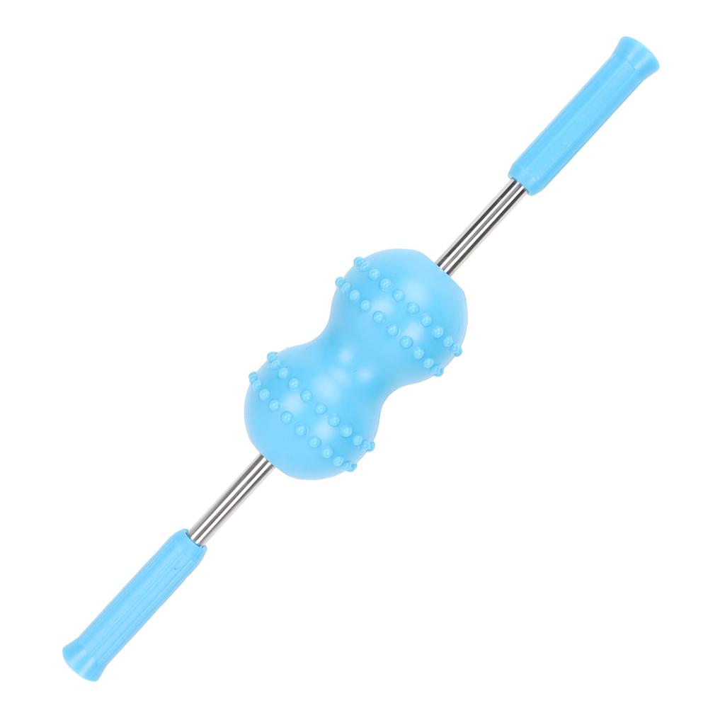 Fascia Muscle Roller Dual Ball Deep Tissue Massaging Reduces Pain Fascia Roller for Legs Neck
