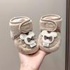 Plus Velvet Baby Toddler Walking Shoes - Warm, Non-Slip, Soft Sole for Autumn/Winter
