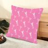 Cocktail Pattern Cushion Cover Soft Short Plush Pillow Cover Smooth Cozy Texture Aesthetic Cushion Case Home Decor