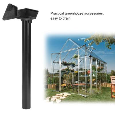 Greenhouse Rainwater Gutter Water Butt Down Pipe Kit Drainage Downpipe Accessory Supplies Greenhouse Gutter Down Pipe