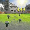 6pcs Solar Snake Repellent Ultrasonic Outdoor Repeller
