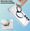 Magsafe Magnetic Ring Wireless Charge Phone Cases For Samsung Galaxy A14 A24 A34 A54 Plating TPU Transparent Clear Cover