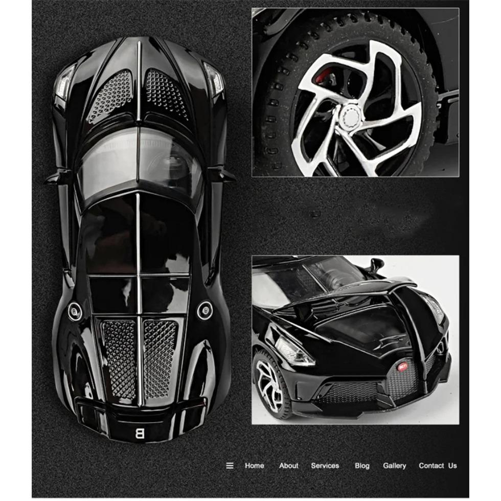 1/32 Bugatti BGT La Voiture Noire Alloy Car Model Decoration Metal Diecasts & Toy Vehicles Toy Global Limited Edition Children Boy Toys