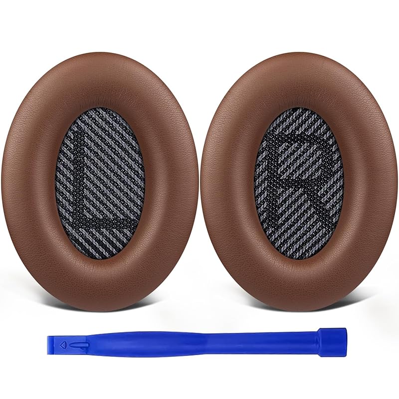 

SoloWIT ear pads ear cushion for replacement for Bose QuietComfort 35 & 35ii(QC35 Compatible with QC35ii) Applies to headphones headphone pad sound