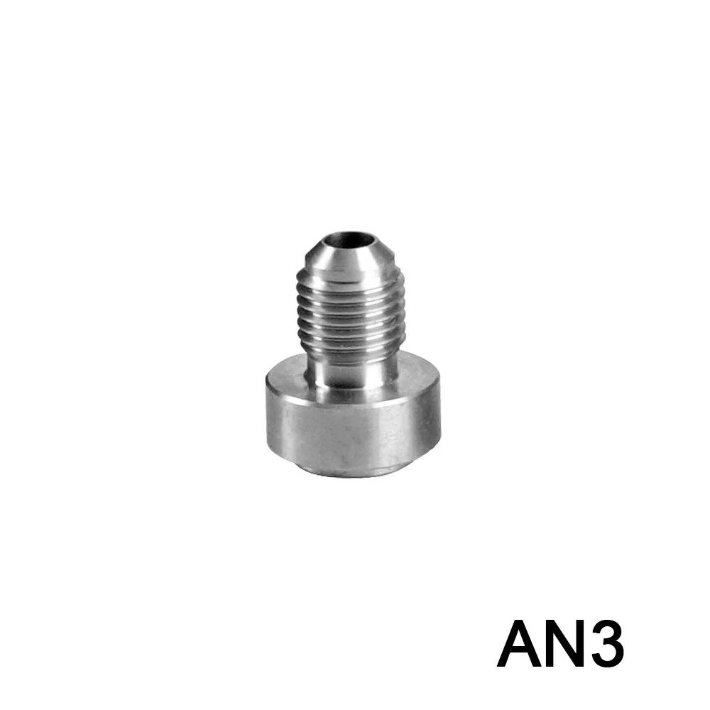1PCS  Male Billet Stainless Steel Straight Male Weld Fitting AN6 AN8 AN10 AN12 AN16 AN20 Adapter Weld Bung Nitrous Hose Fitting