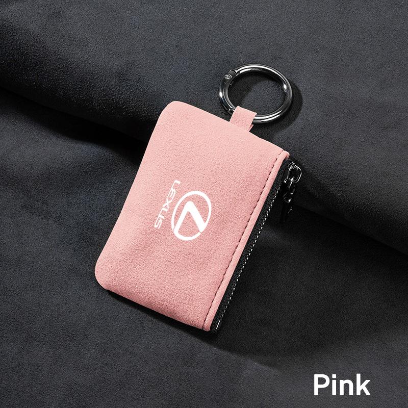 Car Key Bag Cover Case Leather Key Wallet for Lexus RX330 IS250 Ct200h ES300h RX350 IS300h NX300h GS300 ES350 Auto Accessories
