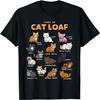 Types de Pain de Chat Chatons Mignons Chats Kawaii, Amoureux des Chats Hommes Femmes Filles Enfants T-Shirt