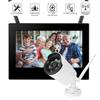 10in 1.3MP HD Wireless WIFI Baby Monitor 1 Camera Smart DVR Home Security System